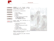 Tablet Screenshot of actiprint.com.mx